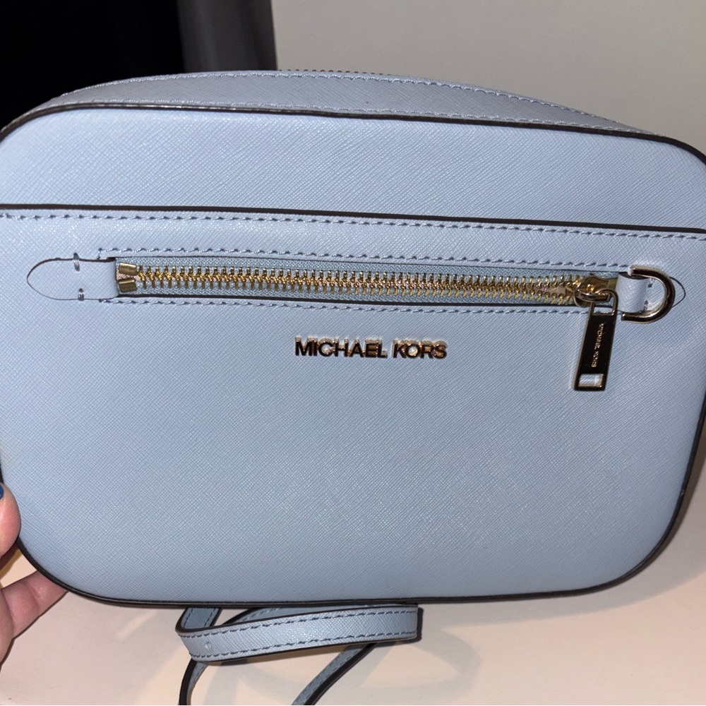 Michael Kors Sky Blue Crossbody Bag